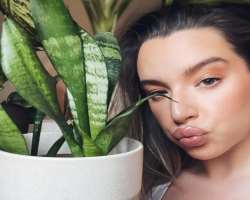 Marie is a nature lover and loves her plants like her babies.